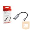 Equip Átalakító - 133491 (USB-C to HDMI2.0, 4K/60Hz, szürke)