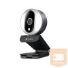 Sandberg Webkamera - Streamer USB Webcam Pro (1920x1080 képpont, 2 Megapixel, 1080p/30 FPS; USB 2.0, mikrofon)