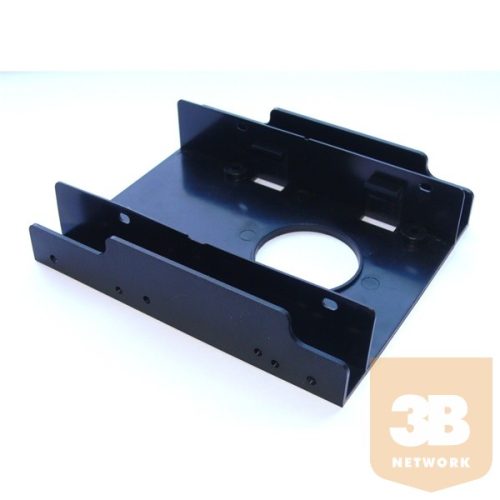 Sandberg Beépítő keret - 3.5" Hard Disk Mounting Kit (2x 2.5" HDD/SSD számára; 3,5" helyre; fekete)