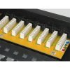 Equip Patch panel - 135425 (24 port, Cat.6, árnyékolatlan, fekete)