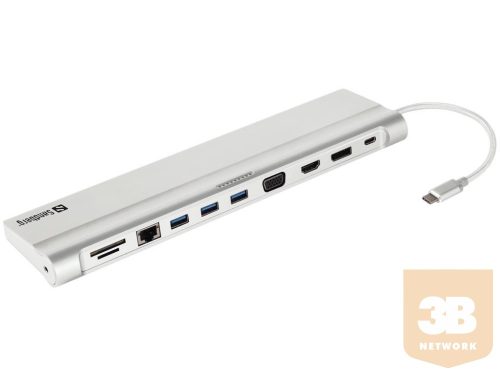 Sandberg USB-C All-in-1 Docking Station