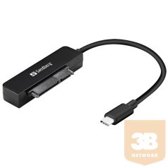   Sandberg Kábel Átalakító - USB-C to SATA USB 3.1 Gen.2 (USB-C bemenet - SATA 2,5" kimenet)