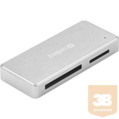 SANDBERG Kártyaolvasó, USB-C+A CFast+SD Card Reader