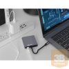 SANDBERG USB-C dokkoló, USB-C Dock 2xHDMI+USB+PD