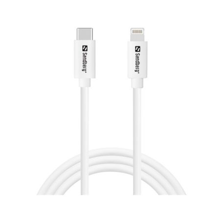 Sandberg Kábel - USB-C PD to Lightning MFI, 1M