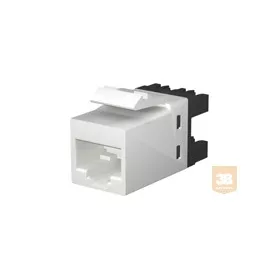   AMP Cat.6 UTP betét - SlimLine 110C, 110C, fekete (1375055-2)