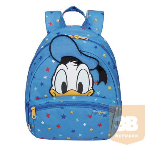 SAMSONITE Gyermek hátizsák 140111-9549, Hátizsák S (DISNEY DONALD STARS) -DISNEY ULTIMATE 2.0