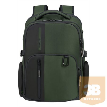 SAMSONITE 142144-1316, Hátizsák 15.6" (Earth Green) -BIZ2GO