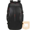 SAMSONITE Notebook hátizsák 142897-1041, TRAVEL BACKPACK M 55L 17.3" (BLACK) -ECODIVER