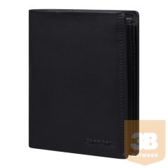   SAMSONITE 144451-1041, BŐR Pénztárca (Black) -ATTACK 2 SLG