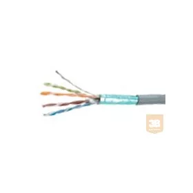   AMP Cat.5E Etherseal F/UTP kábel, UV-olajálló PVC köpeny, tömör erű (1499449-3)