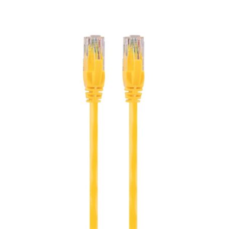 S-link Kábel - SL-CAT605YE (UTP patch kábel, CAT6, sárga, 5m)