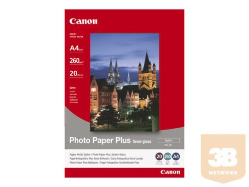 CANON SG-201 semi glossy photo paper inkjet 260g/m2 10x15 50 sheets 1-pack