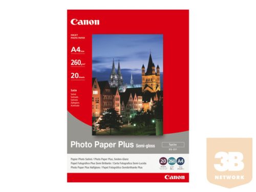 CANON SG-201 semi glossy photo paper inkjet 260g/m2 A4 20 sheets 1-pack