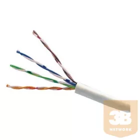   AMP Cat.5E UTP 24AWG patchkábel, PVC köpeny, fehér (1711060-1)