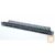 AMP Cat.3 25 portos telefon patch panel, fekete, 1U (1711213-2)