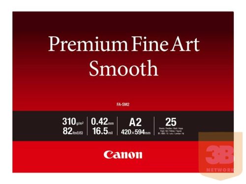 CANON FA-SM2 A2 25Sheets Premium Fine Art Smooth Paper