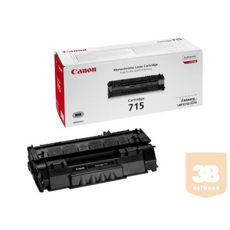 CANON CRG 715 toner cartridge black standard capacity 1-pack