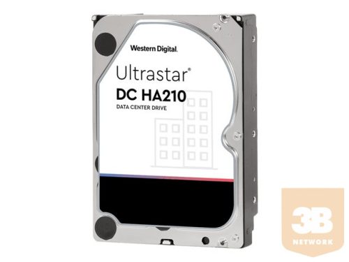 WESTERN DIGITAL Ultrastar 7K2 1000GB SATA HDD 3,5Inch 26.1MM Cache 128MB 7200RPM SATA ULTRA 512N SE HUS722T1TALA604