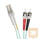 Optikai duplex patch kábel LC-ST 50/125 OM3 10m (200-071) EXCEL