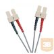Optikai duplex patch kábel SC-SC 62,5/125 OM1 2m (200-510) EXCEL