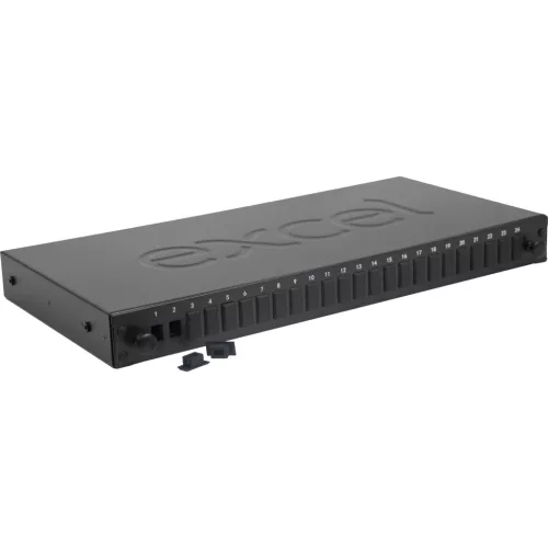 Opt.patch panel LC duplex SM/MM,24 portos ÜRES (200-952) EXCEL