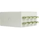 Optikai fali doboz 8 port SC duplex (202-031) EXCEL