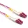 Opt.duplex patch kábel LC-LC 50/125 OM4 10m VIOLET (204-352) EXCEL