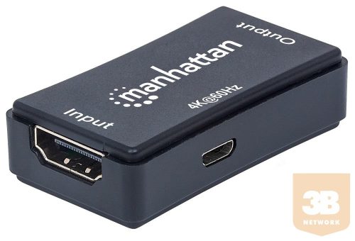 Manhattan Jelerősítő HDMI (Repeater) 40m-ig UHD 4K