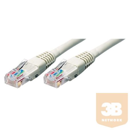 KAB Roline UTP Cat5e patch kábel - Szürke - 15m