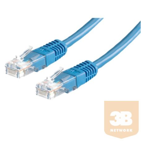 KAB Roline UTP Cat5e kábel - Kék - 2m