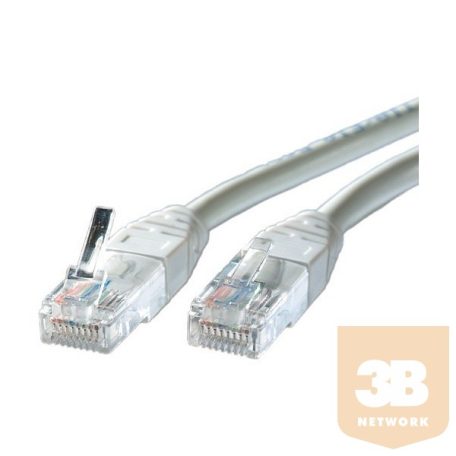 ROLINE kábel UTP CAT6 0,3m szürke