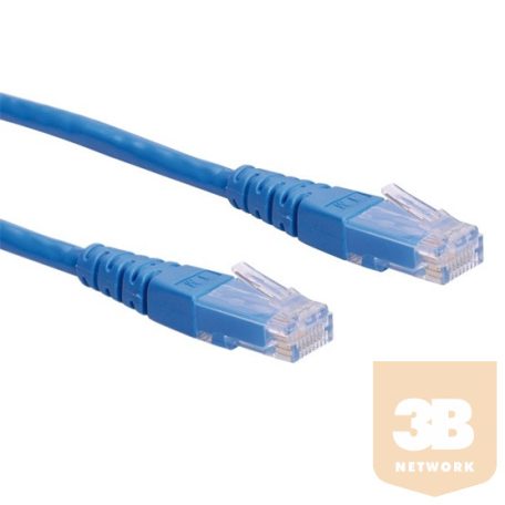 KAB Roline UTP Cat6 patch kábel - Kék - 3m