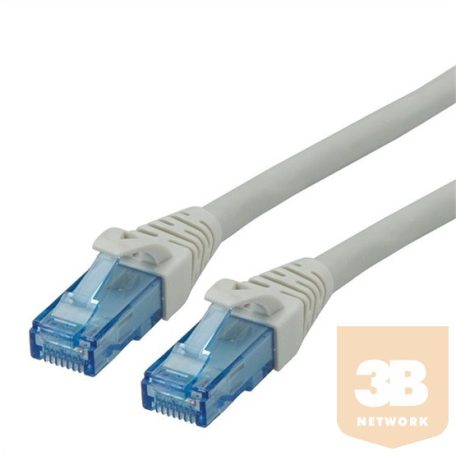 KAB ROLINE S/FTP CAT6A LSOH patch kábel - szürke - 2m