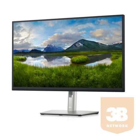 DELL LCD Monitor 27" P2723QE 4K 3840x2160 60Hz IPS 1000:1, 350cd, 5ms, HDMI, DP, USB-C, fekete