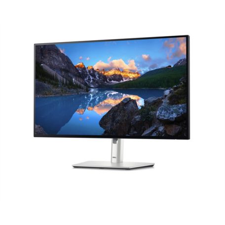 DELL LCD Monitor 27" U2724DE LED Edgelight 2560x1440, 120Hz, 2000:1, 350cd, 8ms, DP HDMI 3x USB-C, Thunderbolt, Ezüst