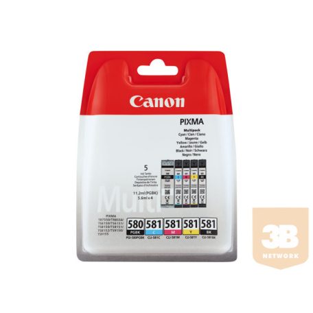 CANON CLI-581 Ink Cartridge C/M/Y/BK MULTI BL