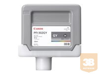 CANON PFI-302GY ink cartridge grey standard capacity 330ml 1-pack