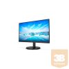 PHILIPS VA LCD monitor 21,5" 222V8LA, 1920x1080, 16:9, 250cd/m2, 4ms, 75Hz, HDMI/VGA/DP, hangszóró