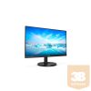 PHILIPS VA LCD monitor 21,5" 222V8LA, 1920x1080, 16:9, 250cd/m2, 4ms, 75Hz, HDMI/VGA/DP, hangszóró