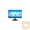 PHILIPS VA LCD monitor 21,5" 222V8LA, 1920x1080, 16:9, 250cd/m2, 4ms, 75Hz, HDMI/VGA/DP, hangszóró