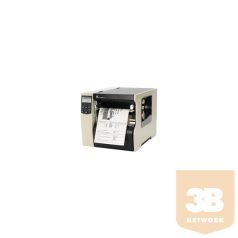   Zebra cimkenyomtató, 220Xi4, (300 dpi), TT, DT, vágóegység, ZPLII, multi-IF, print szerver (ethernet)