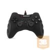 Rampage Gamepad - SG-R218 Black (USB, 1,8m kábel, PC és PS3 kompatibilis, fekete)