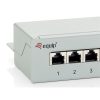 Equip Patch Panel - 227308 (8 port, Cat.5e, 1U, árnyékolt, szürke)