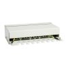 Equip Asztali patch panel - 227369 (8 port, Cat.6, árnyékolt, szürke)