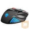 Rampage Egér Gamer és egér pad - SGM-X7 PRO (7200DPI, 7 gomb, harisnyázott kábel, fekete)