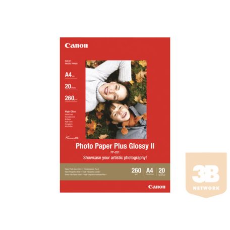 CANON PP-201 plus photo paper 260g/m2 5x7 inch 20 sheets 1-pack