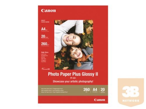 CANON PP-201 plus photo paper 260g/m2 5x7 inch 20 sheets 1-pack