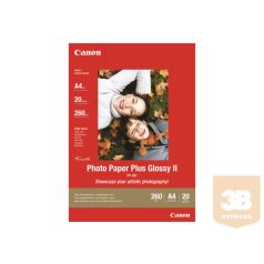   CANON PP-201 plus photo paper inkjet 260g/m2 A4 20 sheets 1-pack