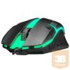 Everest Gamer Egér - SM-G62  (1000 DPI, 3 gomb, 1,35m kábel, optikai, fekete, RGB LED)